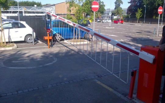 Professional barrier installation 