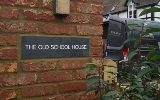 The Old School House - House Sign