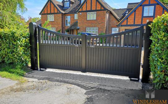 Painted Timber Gates