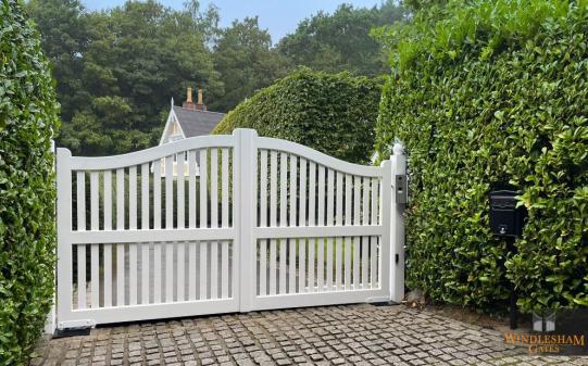 Bespoke Accoya Swing Gates Surrey