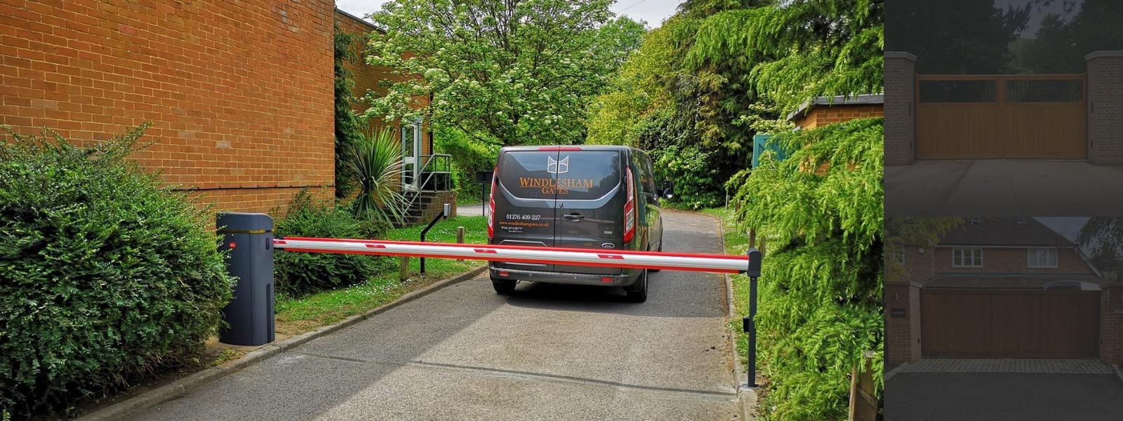 electric gate installation