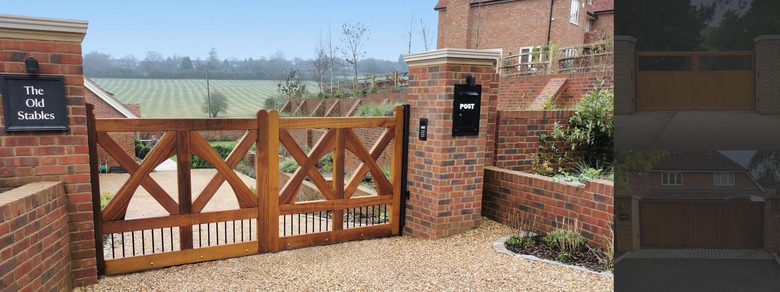 Installing Electric Gates in Cobham
