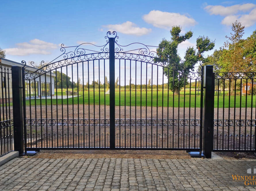 Wrought Iron Metal Gates